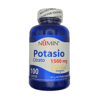 Magnecio Potasio Citrato 100caps