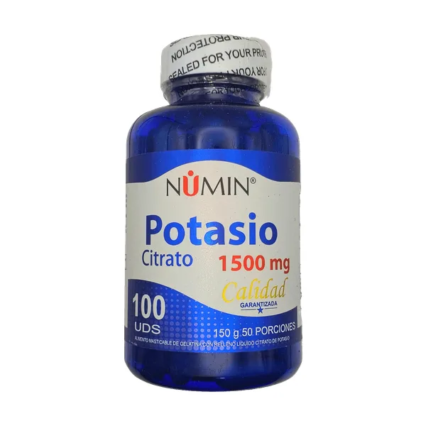 Magnecio Potasio Citrato 100caps