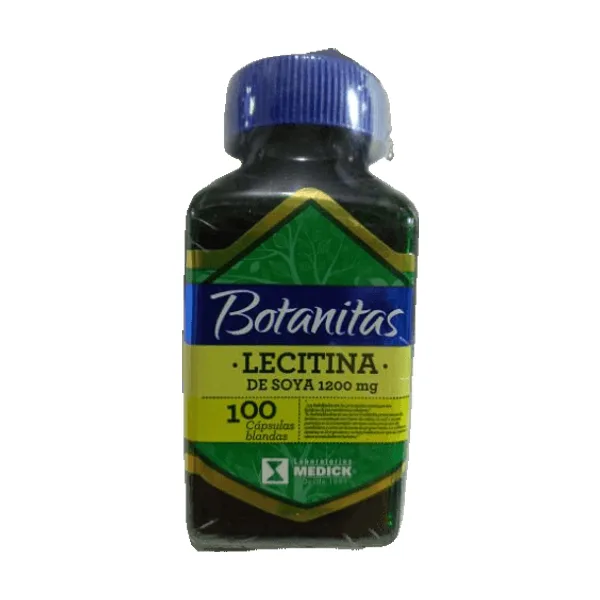 Lecitina de Soya 1200gr 100caps (Botanitas)
