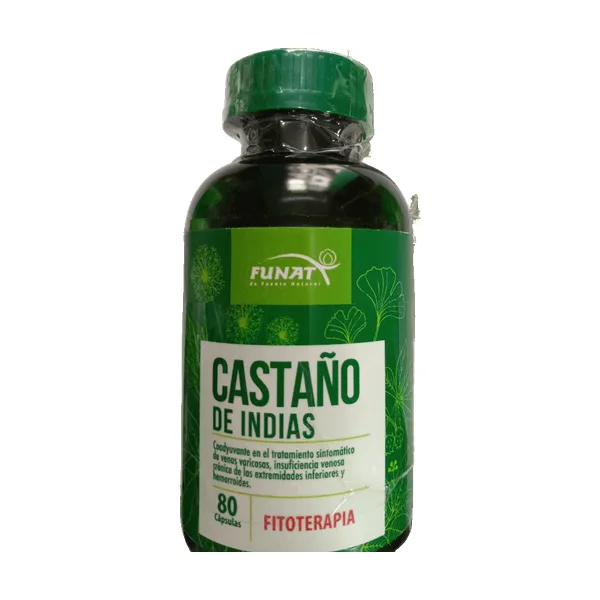 Castaño de Indias "combo" 80 caps (Funat)