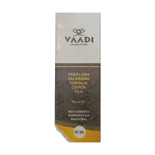 Pasiflora+Valeriana+Toronjil 60ml (Vaadi)