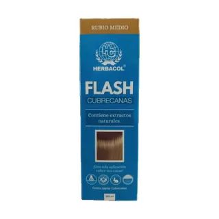 Flash Rubio Medio Cubre Canas (Herbacol)