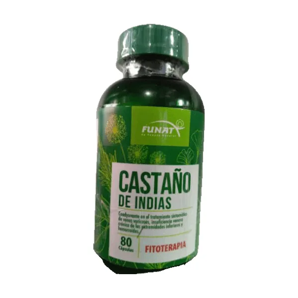 Castaño de Indias 80caps (Funat)