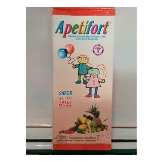 Apetifort Jarabe 240ml (Natural Freshly)