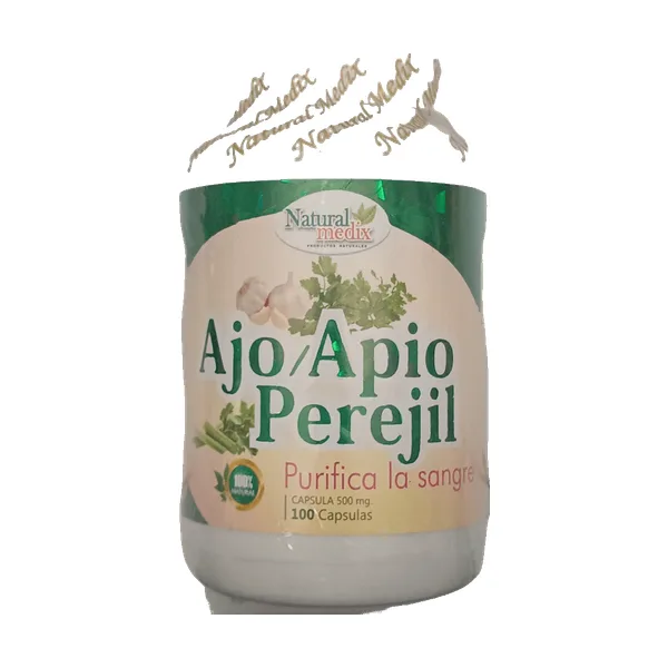 Ajo,apio, Perejil 100 caps (Natural Medix)