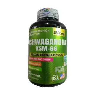 Ashwagandha Ksm-66 100sofgels