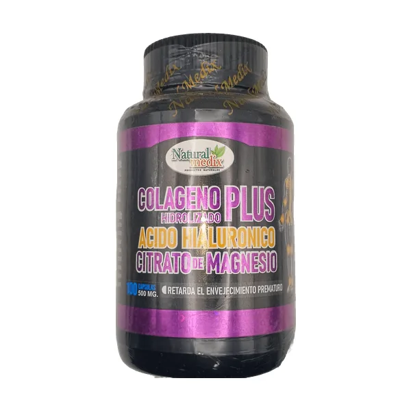 Colageno Hidrolizado Plus 100caps (Natural Medix)