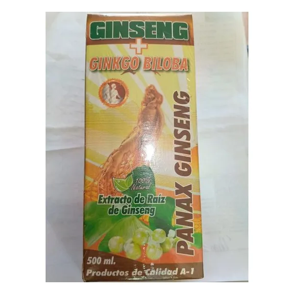 Ginkgo Biloba+ Ginsen Jarabe 500ml (Natural San)