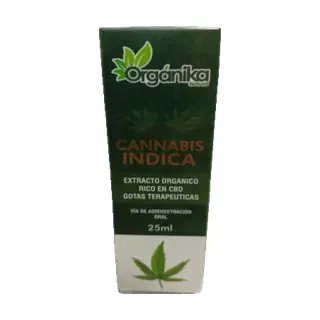 Cannabis Gotas Indica 25 ml (Organika)