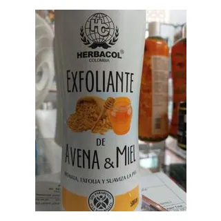 Exfoliante Avena y Miel X500ml (Herbacol)